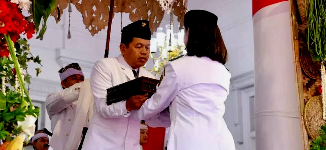 “Jabatan bukanlah warisan”, Demikian Pesan Gubernur Jawa Barat Dedi Mulyadi dalam Pidatonya Saat pimpin Upacara Bendera  HUT RI ke 80
