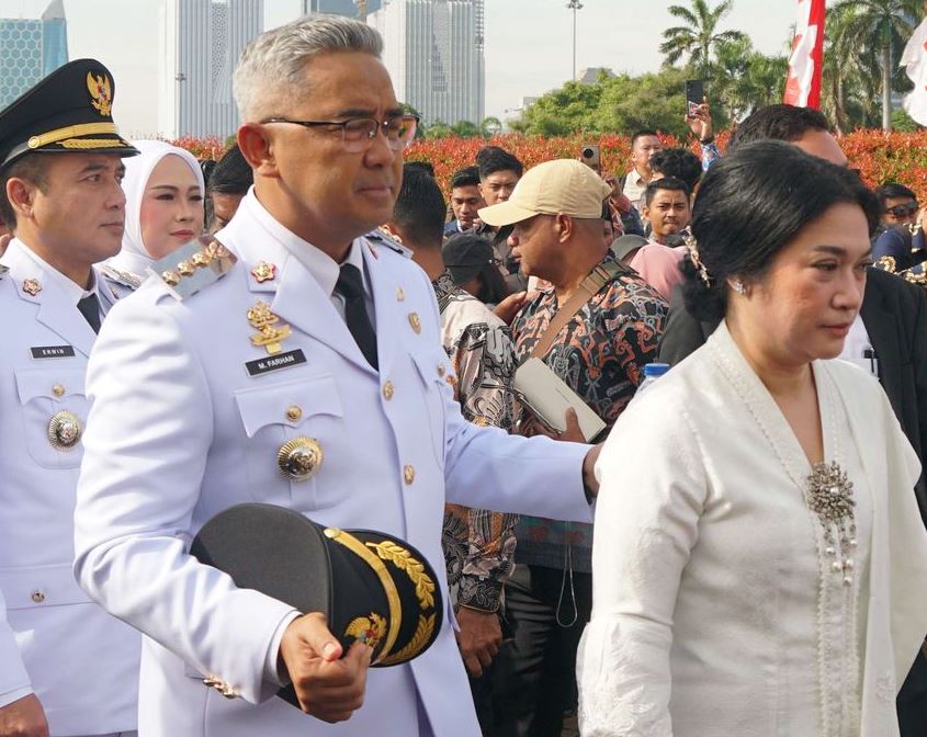 Muhammad Farhan, Wali Kota Bandung Berikan Apresiasi Pada Paskibra, Sukses Menjalankan Tugasnya