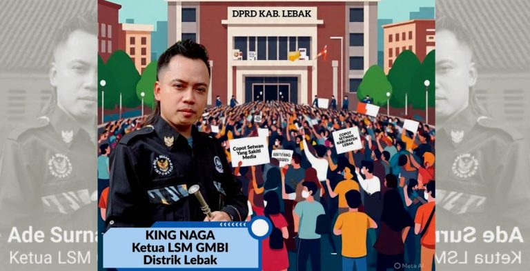 Ade Surnaga Ketua LSM GMBI Lebak 1