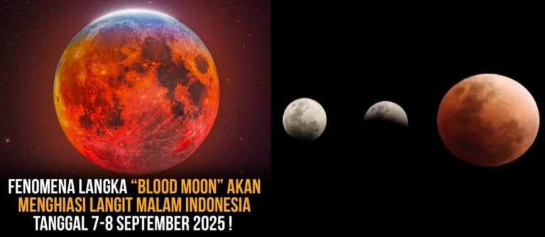 Blood Moon 7 - 8 Sept 2025 di Indonesia 1