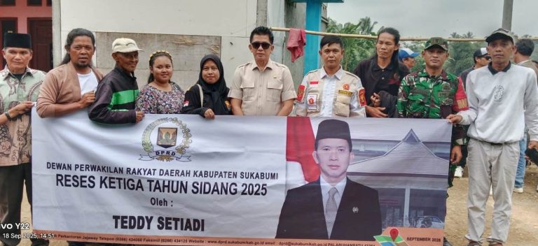 Reses ke 3 DPRD Fraksi Gerindra Tedi Setiadi1