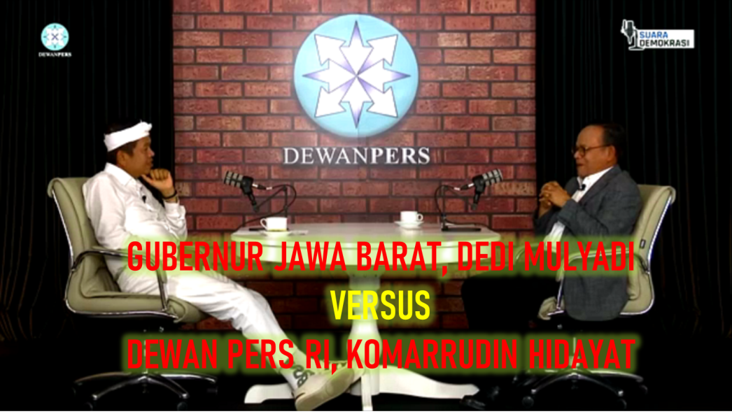Dewan Pers RI Bersama Dedi Mulyadi Gubernur Jawa BArat