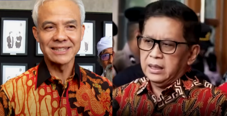 Ganjar Pranowo Dn Hasto Sekjen PDIP