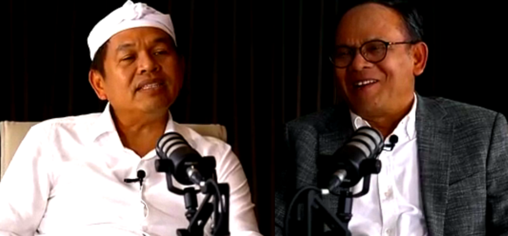Komarrudin Hidahat Ketua Dewan Pers RI Dan Dedi Mulyadi Gubernur Jabar