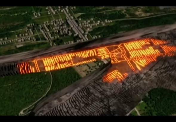 Kota Api Centralia Amerika Serikat-