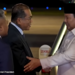 Presiden Prabowo Di Sambut Oleh PM Malaysia Anwar Ibrahim Saat Hadiri KTT Asean Di Kuala Lumpur Malaysia