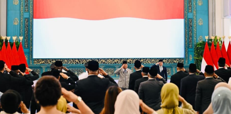 Presiden Prabowo Lantik Pengurus Komite Eksekutif Khusus Papua