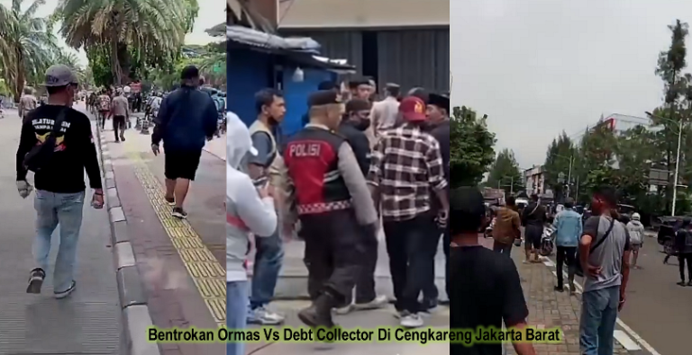 Bentrokan Ormas Vs DC di Cengkareng Jakarta arat