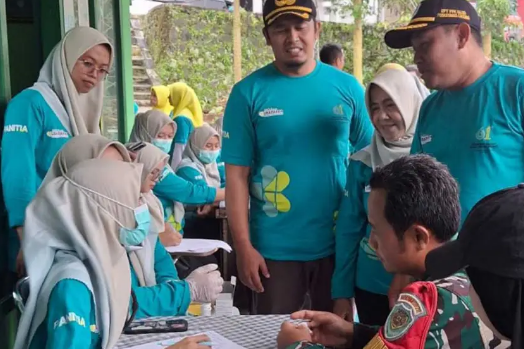 Peringati HKN ke-61, Dinkes Kabupaten Sukabumi gelar kegiatan sosialisasi deteksi dini diabetes Dan Cek Kesehatan Gratis